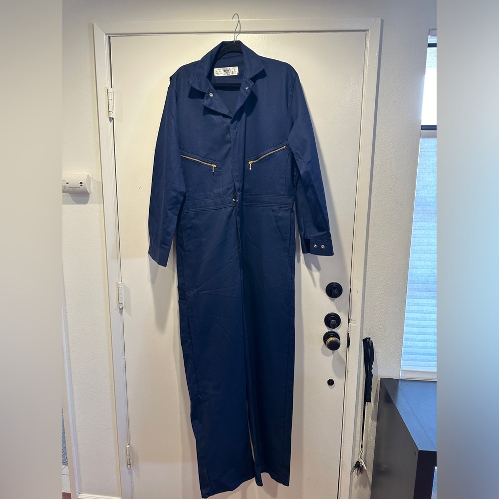 Coveralls 42R Large Blue